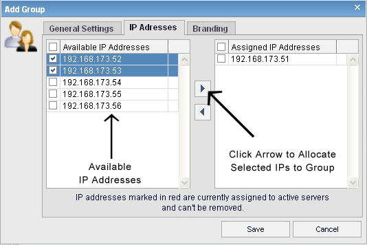 Administrative Group Setup